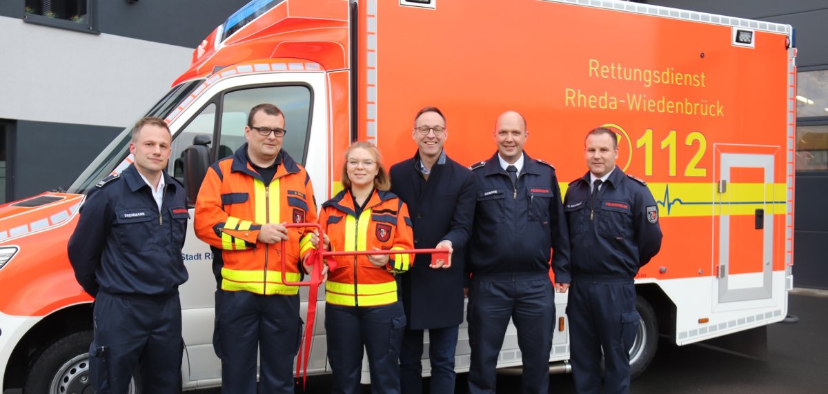 Neuer Rettungswagen | rheda-wiedenbrueck