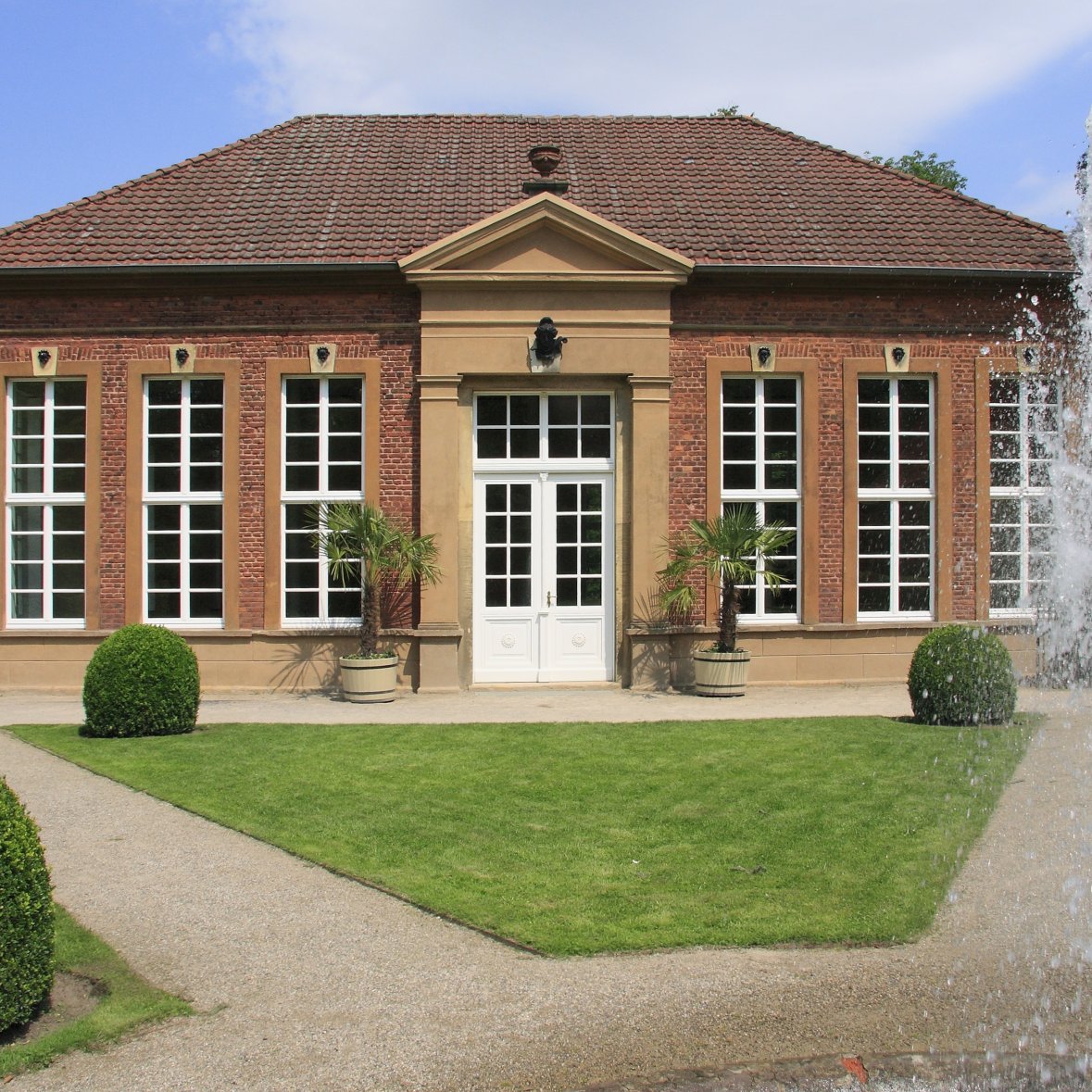 Orangerie im Schlossgarten zu Rheda