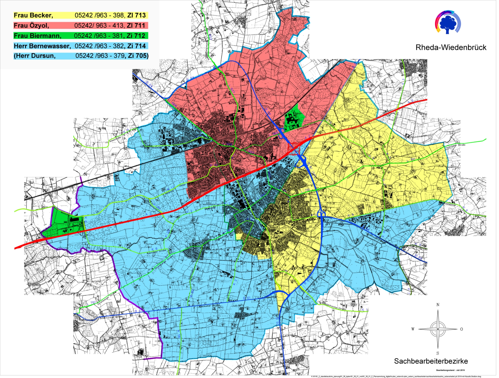 Übersicht Sachbearbeiter